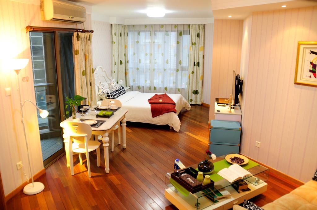 I Shangju Service Apartment Shanghai Exterior foto